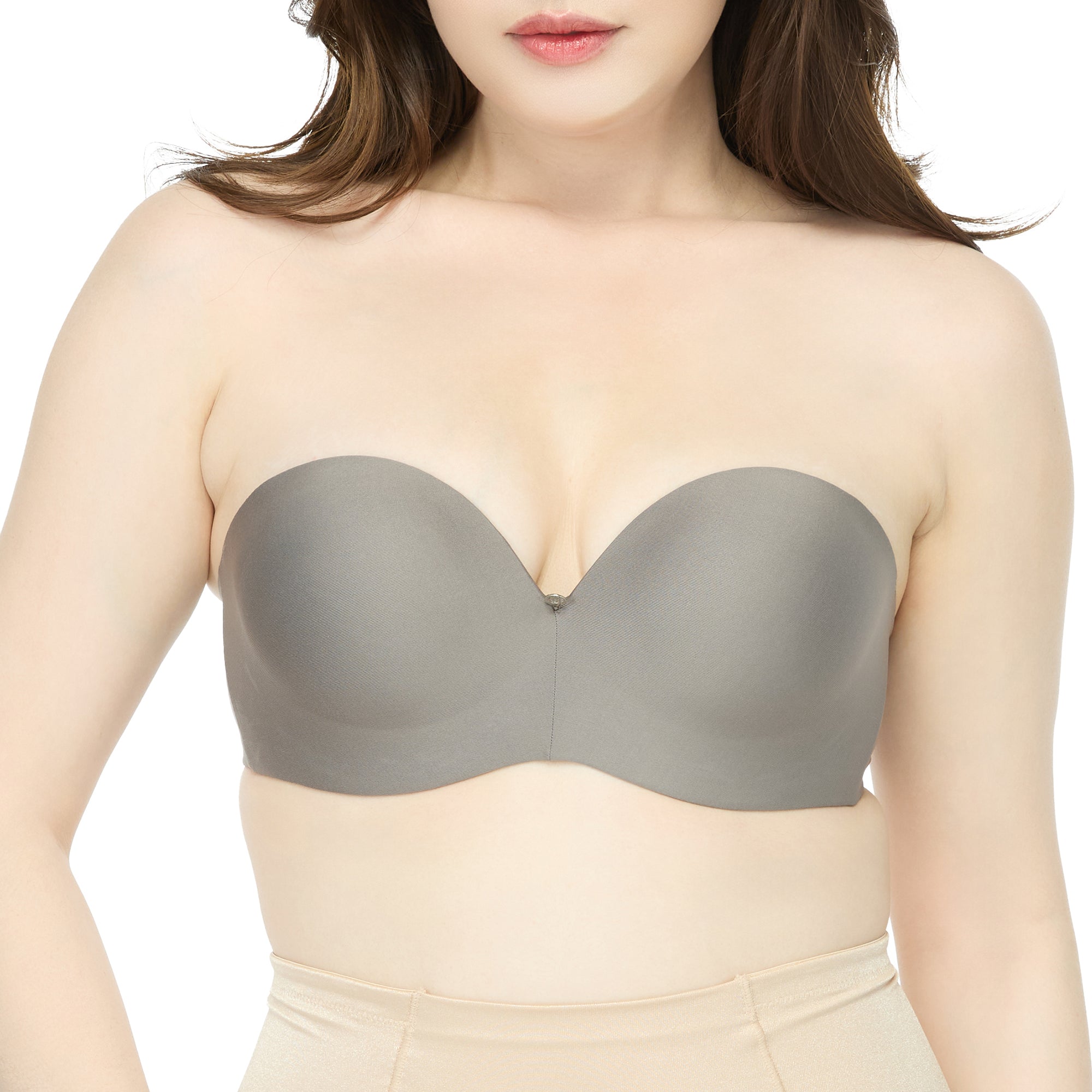 Wacoal Curve Diva บราเกาะอกมีโครงเก็บกระชับ สาวคัพใหญ่ รุ่น WB7986 สีเขียว (GV)