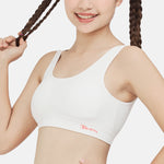 Wacoal Teen ชุดชั้นในสำหรับวัยใส บราไร้โครง รุ่น WBT108 (เข้าคู่ MUT108 )  สีครีม (CR)