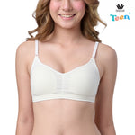Wacoal Teen ชุดชั้นในสำหรับวัยใส บราไร้โครง รุ่น WBT120 สีครีม (CR)
