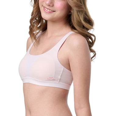 Wacoal Teen underwear for teenagers, non-wired bra, model WBT125, beige (BE)