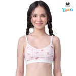 Wacoal Teen underwear for teenagers, non-wired bra, model WBT127, pink (PI)