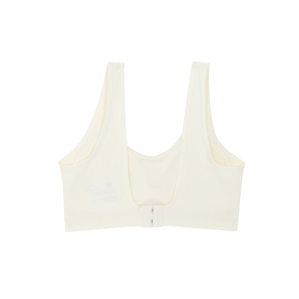 Wacoal Teen ชุดชั้นในสำหรับวัยใส บราไร้โครง รุ่น WBT128 เข้าคู่ กางเกงในสำหรับวัยใส รุ่น MUT128 สีครีม (CR)