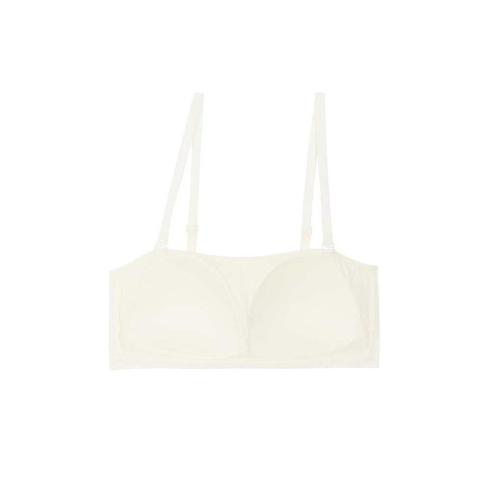 Wacoal Teen ชุดชั้นในสำหรับวัยใส บราเกาะอกไร้โครง รุ่น WBT135 สีครีม (CR)