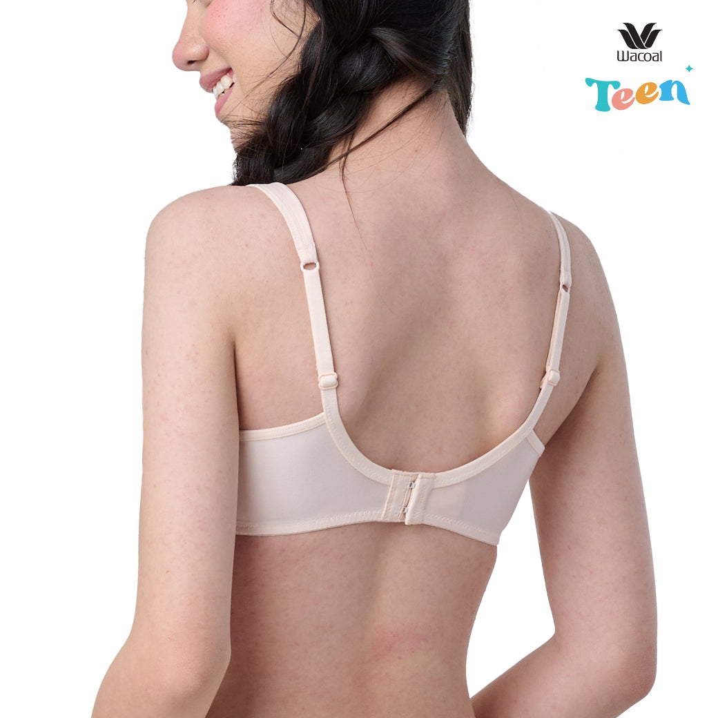Wacoal Teen ชุดชั้นในสำหรับวัยใส บราไร้โครง รุ่น WBT313 สีเนื้อ (NN)