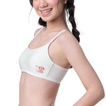 Wacoal Teen underwear for teenagers, non-wired bra, model WBT315, cream color (CR)