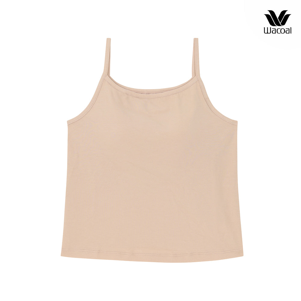 Wacoal Lingerie เสื้อสายเดี่ยวเสริมบรา รุ่น WH4A02 สีเบจ (BE)
