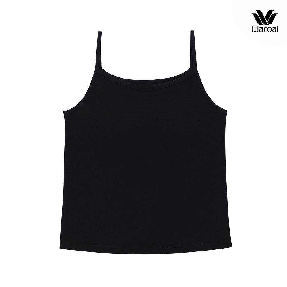 Wacoal Lingerie เสื้อสายเดี่ยวเสริมบรา รุ่น WH4A02 สีดำ (BL)