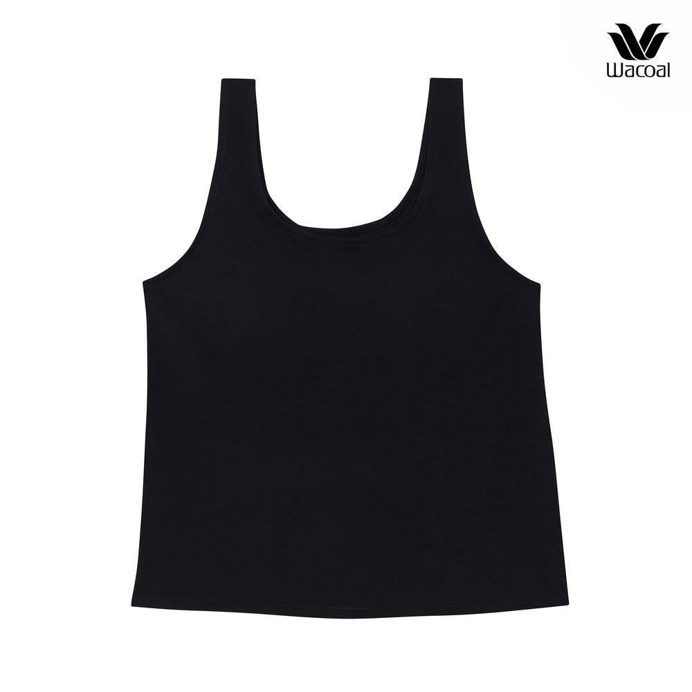 Wacoal Lingerie เสื้อกล้ามเสริมบรา รุ่น WH4A03 สีดำ (BL)