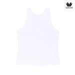Wacoal Lingerie เสื้อแขนกุดเสริมบรา ผ้าร่อง (Rib) รุ่น WH4A06 สีขาว (WH)