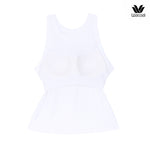 Wacoal Lingerie เสื้อแขนกุดเสริมบรา ผ้าร่อง (Rib) รุ่น WH4A06 สีขาว (WH)