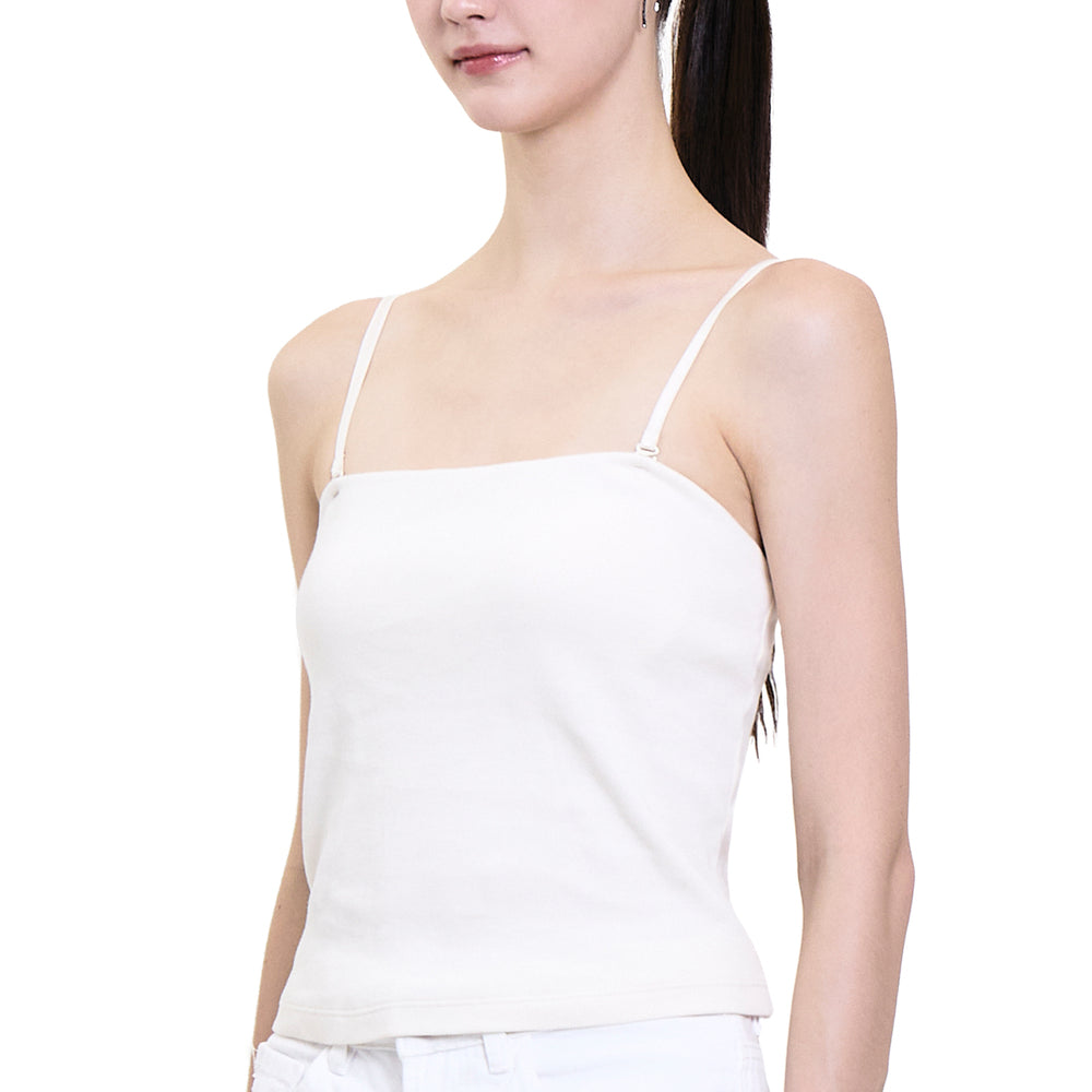 Wacoal Bratop สายเดี่ยวมีบรา แบบถอดสายได้ รุ่น WH4A12 สีครีม (IV)
