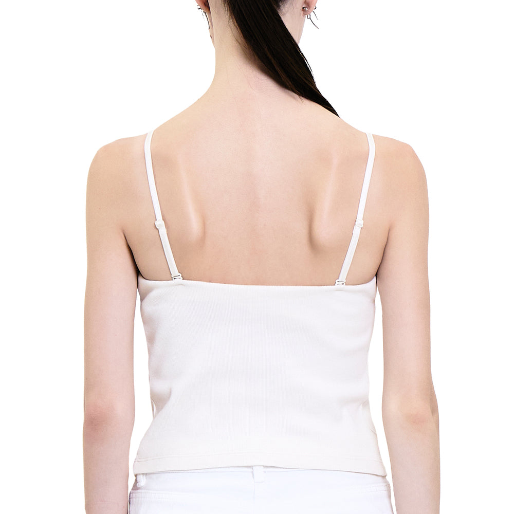 Wacoal Bratop สายเดี่ยวมีบรา แบบถอดสายได้ รุ่น WH4A12 สีครีม (IV)