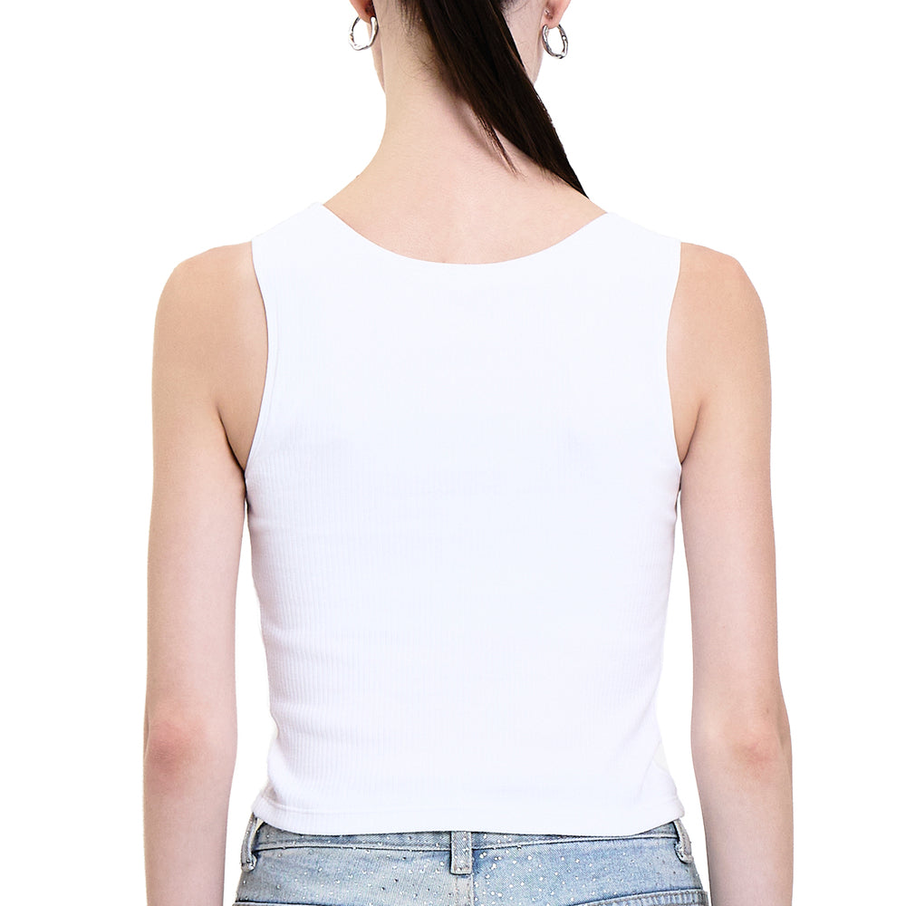 Wacoal Bratop เสื้อกล้ามมีบรา รุ่น WH4A13 สีขาว (WH)