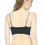 Wacoal Lingerie, spaghetti strap style, decorated with glitter, model WH4H10, black (BL)