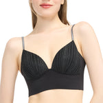 Wacoal Lingerie, spaghetti strap style, decorated with glitter, model WH4H10, black (BL)