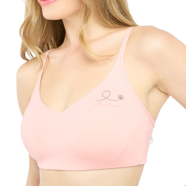 Millie & Friends บรามีตะขอ สกรีนตัวเขียนคำว่า Millie รุ่น WH4N13 สีส้ม (RO)