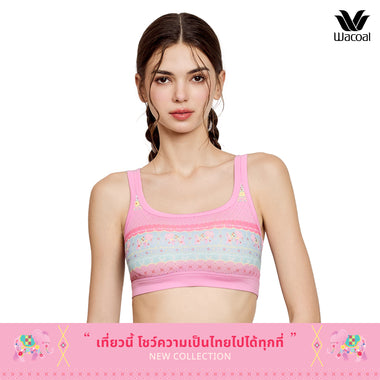 Wacoal Any Thai Any Where Collection Lingerie Wacoal bra, pull-on model WH4N20, pink (PI)
