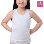Wacoal Bloom Step 1 ชุดชั้นในสำหรับเด็ก เสื้อทับตัวยาวแบบเรียบ รุ่น WH6C01