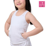 Wacoal Bloom Step 1 ชุดชั้นในสำหรับเด็ก เสื้อทับตัวยาวแบบเรียบ รุ่น WH6C01