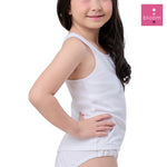Wacoal Bloom Step 1 ชุดชั้นในสำหรับเด็ก เสื้อทับตัวยาวแบบเรียบ รุ่น WH6C01