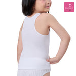 Wacoal Bloom Step 1 ชุดชั้นในสำหรับเด็ก เสื้อทับตัวยาวแบบเรียบ รุ่น WH6C01