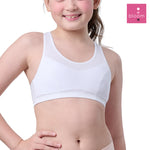 Wacoal Bloom Step 2 children's underwear Plain half tank top, model WH6L27