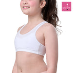 Wacoal Bloom Step 2 children's underwear Plain half tank top, model WH6L27