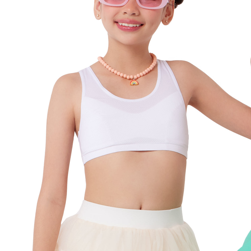 Wacoal Bloom Step 2 ชุดชั้นในสำหรับเด็ก เสื้อในเด็ก รุ่น WH6L31 สีขาว (WH)