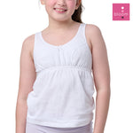 Wacoal Bloom Step 2 ชุดชั้นในสำหรับเด็ก เสื้อบังทรงกึ่งยกทรง แบบเรียบ รุ่น WH6M66