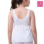 Wacoal Bloom Step 2 ชุดชั้นในสำหรับเด็ก เสื้อบังทรงกึ่งยกทรง แบบเรียบ รุ่น WH6M66