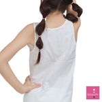 Wacoal Bloom Step 1 ชุดชั้นในสำหรับเด็ก เสื้อทับตัวยาวแบบเรียบ รุ่น WH6Q52
