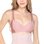 Wacoal Maternity Bra, bra for postpartum mothers without wire, model WM1087, beige color (BE)