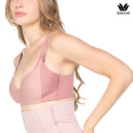 Wacoal Maternity Bra, bra for postpartum mothers without wire, model WM1087, beige color (BE)