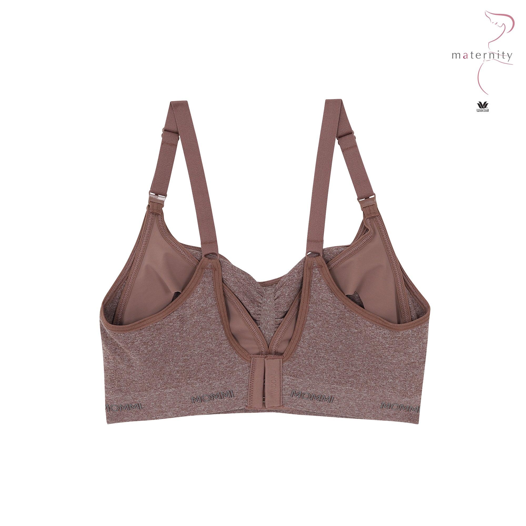 Wacoal Maternity Mommi Bra บราสำหรับให้นมบุตร รุ่น WM1Y02 สีน้ำตาล (BR)