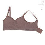Wacoal Maternity Mommi Bra บราสำหรับให้นมบุตร รุ่น WM1Y02 สีน้ำตาล (BR)
