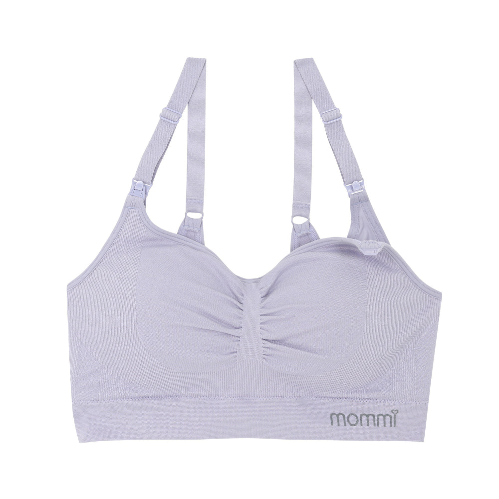 Wacoal Maternity Mommi Bra บราสำหรับให้นมบุตร รุ่น WM1Y04 สีม่วง (LV)