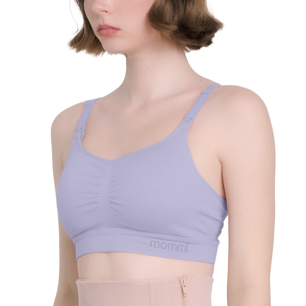 Wacoal Maternity Mommi Bra บราสำหรับให้นมบุตร รุ่น WM1Y04 สีม่วง (LV)