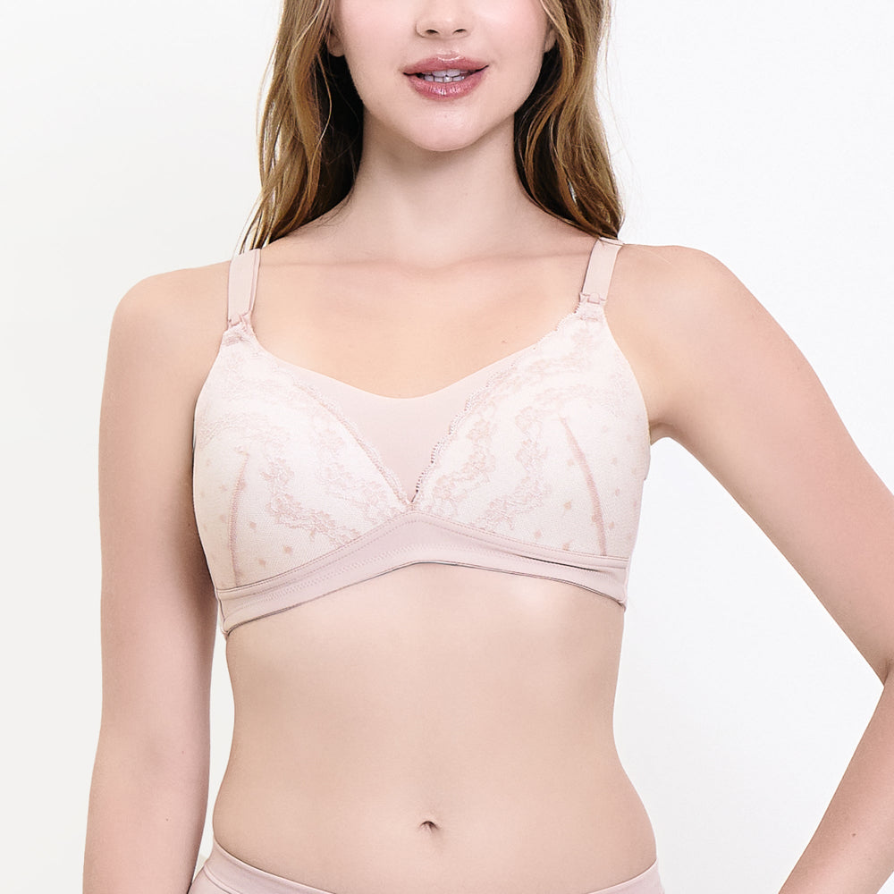 Wacoal Maternity บราสำหรับคุณแม่ตั้งครรภ์และคุณแม่หลังคลอด รุ่น WM1Y05 สีเบจ (BE)