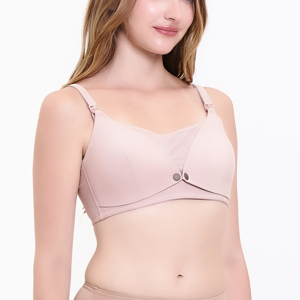 Wacoal Maternity บราสำหรับคุณแม่ตั้งครรภ์และหลังคลอด รุ่น WM1Y06 สีเบจ (BE)