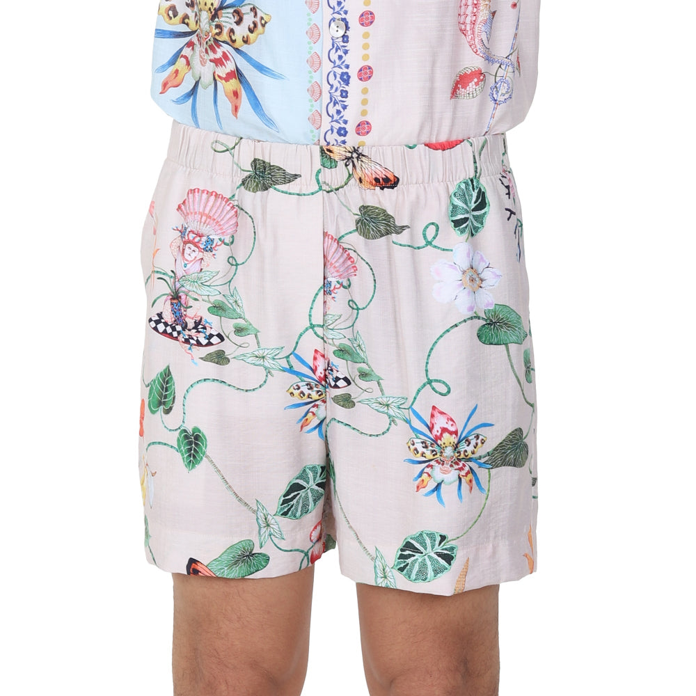 Wacoal Sleep Wear Summer Breeze Collection กางเกงขาสั้น รุ่น WN5D05 สีครีม (CR)