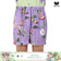 Wacoal Sleep Wear Summer Breeze Collection shorts, model WN5D05, purple (VI)