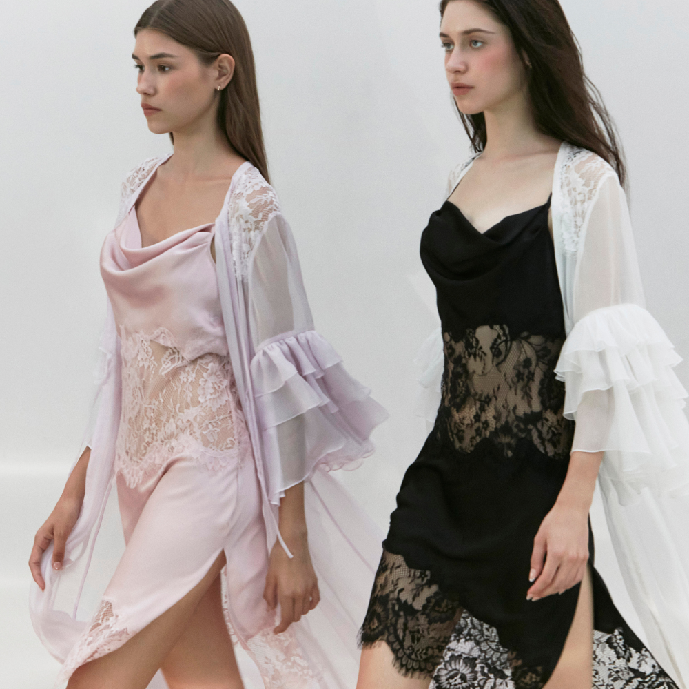 SIRIVANNAVARI X WACOAL SleepWear ชุดนอนแบบกระโปรงสายเดี่ยว รุ่น WNSD04