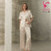 SIRIVANNAVARI X WACOAL Satin Sleepwear, soft and comfortable, model WNSP02
