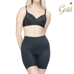Wacoal Gold บราเพื่อสุขภาพแบบไร้โครง ไม่เสริมฟองน้ำ รุ่นWO1542  (เข้าคู่ WO3203 ) สีดำ (BL)