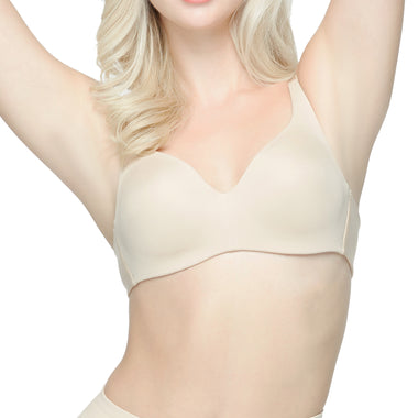 Wacoal Gold wireless health bra Soft and comfortable fabric, model WO1544 (matching WO3116), flesh color (NN)