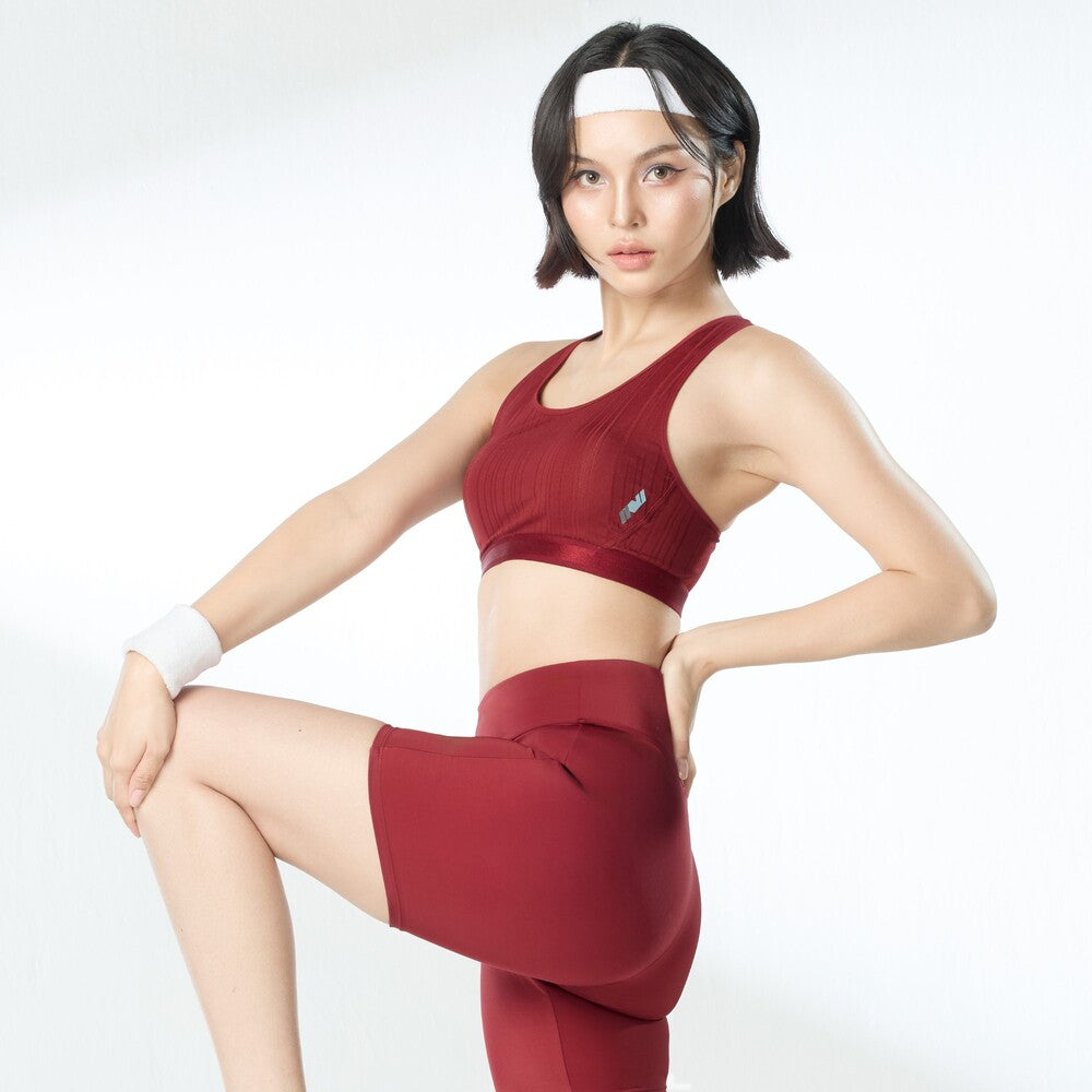 Wacoal Motion Wear บราสำหรับออกกำลังกาย In to Out รุ่น WR1249 สีแดง (RE)