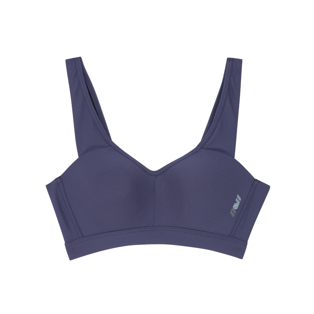 Wacoal Motion Wear บราสำหรับออกกำลังกาย In to Out (Level.2) รูปแบบตะขอ รุ่น WR1524 สีน้ำเงิน (NG)
