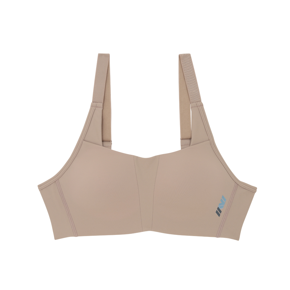 Wacoal Motion Wear บราสำหรับออกกำลังกาย In to Out รุ่น WR1525 สีน้ำตาล (CC)