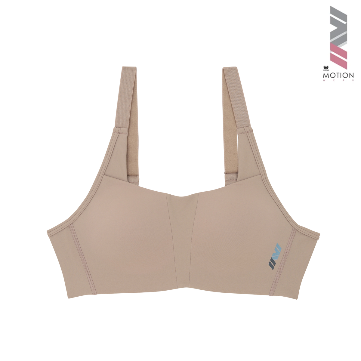 Wacoal Motion Wear บราสำหรับออกกำลังกาย In to Out รุ่น WR1525 สีน้ำตาล (CC)
