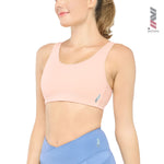 Wacoal Motion Wear บราสำหรับออกกำลังกาย In to Out รุ่น WR1526 สีส้ม (OP)